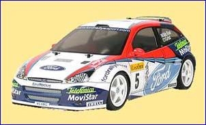 Tamiya 1 10 Scale Radio Controlled Ford Focus RS WRC 02 Kit