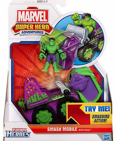 The Hulk Playskool Heroes Marvel Super Hero Adventures -