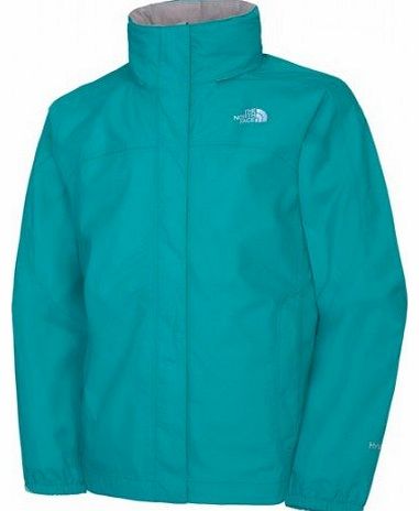 The North Face Girls Reflective Resolve Jacket - Jaiden Green, Medium