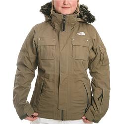 the north face Ladies Baker Snow Jkt - Vert/Moss