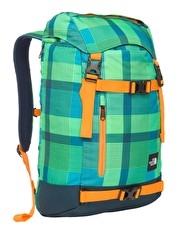 The North Face Pre Hab Rucksack - Krypton Green Plaid