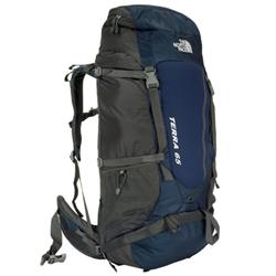 The North Face Terra 65L Rucksack- Deep Water Blue