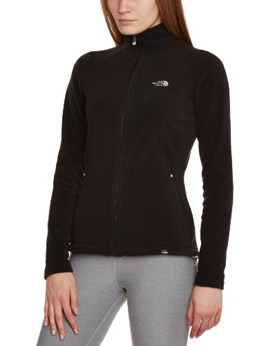 Womens 100 Glacier Full Zip Fleece Jacket - TNF Black, Small