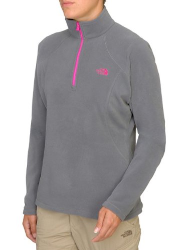 Womens Glacier 1/4 Zip Pullover Fleece Jacket - Vanadis Grey, Medium