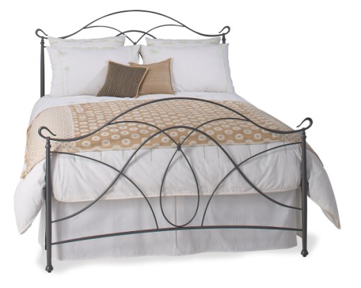 The original bedstead co ltd Small Double Ardo Bedstead - Pewter