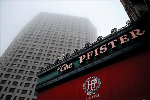 the Pfister Hotel