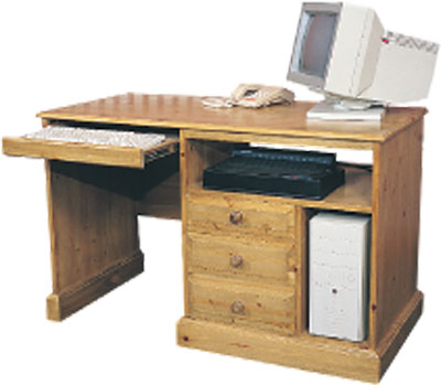 COMPUTER DESK & FILING DRAWER