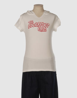 TOP WEAR Short sleeve t-shirts GIRLS on YOOX.COM