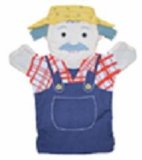 The Puppet Company Flat Glove Puppet - Farmer