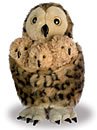 The Puppet Company Tawny Owl with Three Babies Puppet