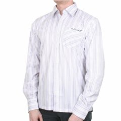 Mens The Realm Beachfront Shirt Violet