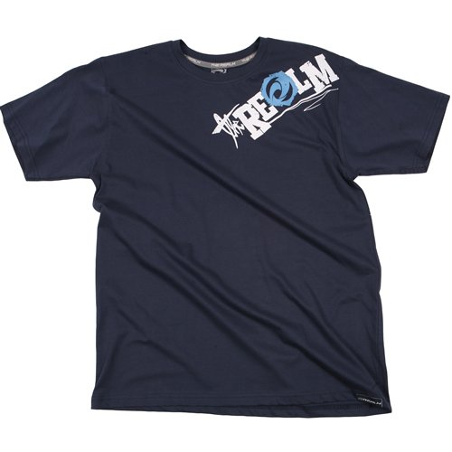 The Realm Mens The Realm Kids Fusion Tee Dark Indigo