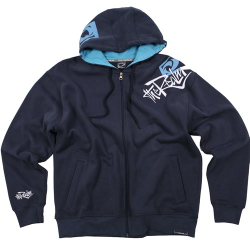 The Realm Mens The Realm Kids Oxide Hoody Dark Indigo