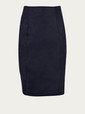 the row skirts navy