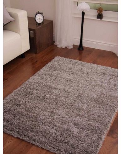 SUPER SOFT LUXURY GREY SHAGGY RUG 5 SIZES AVAILABLE 60cmx110cm (2ft x 3ft7``)