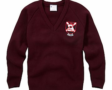 The Sele School Unisex Jumper, Maroon