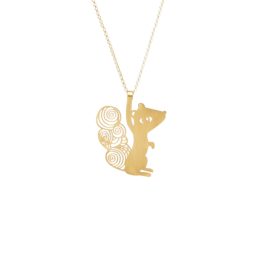 the Squirrel Necklace