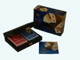 The Traditional Games Co Ltd Bridge Set in Black Case