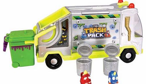 Metallic Garbage Truck Playset