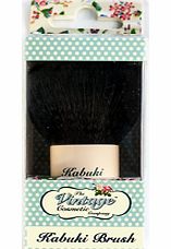 The Vintage Cosmetic Company Boxed Cream Kabuki