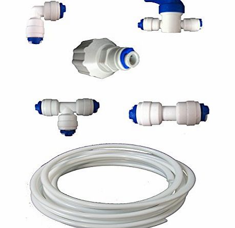 The Water Filter Men Fridge Filter Plumbing Kit / Hose Connection Kit for American Style Fridge Freezers , fits LG , Sams