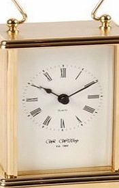 ThePresentStore Widdop and Bingham Gold finish Carriage Clock