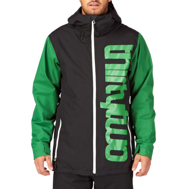 ThirtyTwo Mens ThirtyTwo Shiloh 2 Snow Jacket - Black/Green