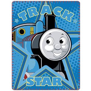 Thomas Track Star Fleece Blanket