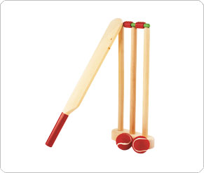 Wooden Cricket Set