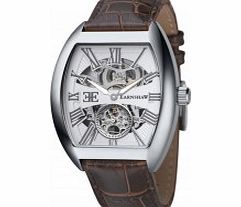 Thomas Earnshaw Mens Holborn Automatic Brown Watch