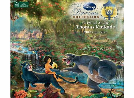 Thomas Kinkade Disney Dreams 2015 Wall Calendar