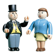 Thomas THOMAS & FRIENDS - SIR AND LADY TOPHAM SET