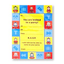 Thomas Thomas the Tank Engine - Invitations -