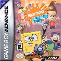 Spongebob Squarepants & Friends Freeze Frame Frenzy GBA