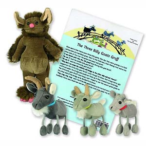 Three Billy Goats Gruff - Traditional Story Set