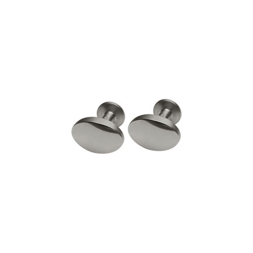 Ti2 Titanium Cufflinks in Titanium with Polished Finish by Ti2