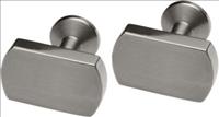 Ti2 Titanium Rectangular Titanium Cufflinks by Ti2