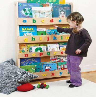 TidyBooks 3D Alphabet Bookcase