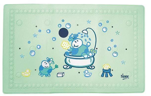 Tigex Non-Slip Bath Mat with Water Temperature Indicator