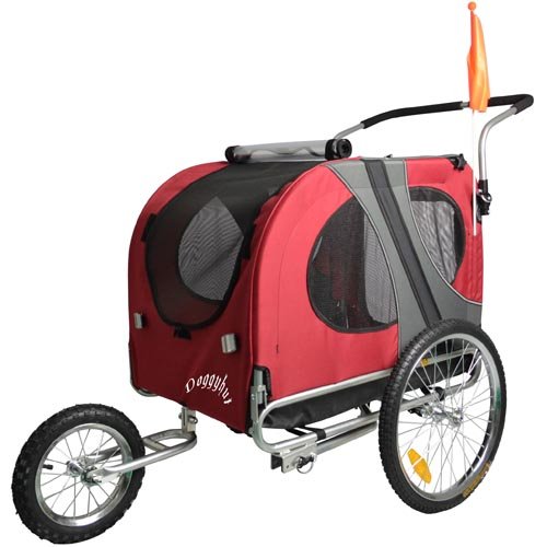 Tiggo Doggyhut Large Pet Dog Bicycle Trailer 