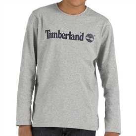 Junior Long Sleeve T-Shirt Grey