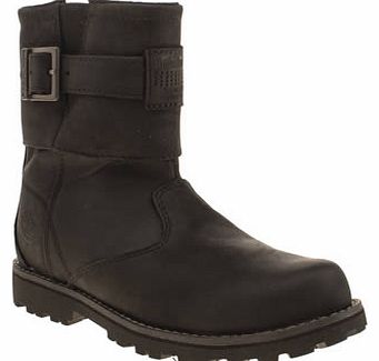 kids timberland black bikerboot unisex junior