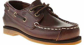 Timberland kids timberland dark brown peaks island boys