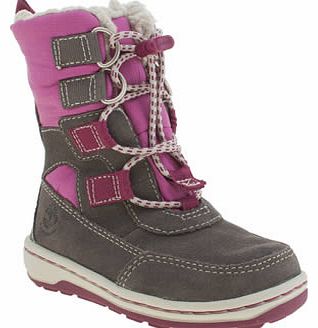 Timberland kids timberland grey mukluk 2-0 winterfest