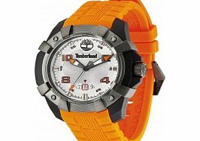 Timberland Mens Chocorua Orange Silicon Watch