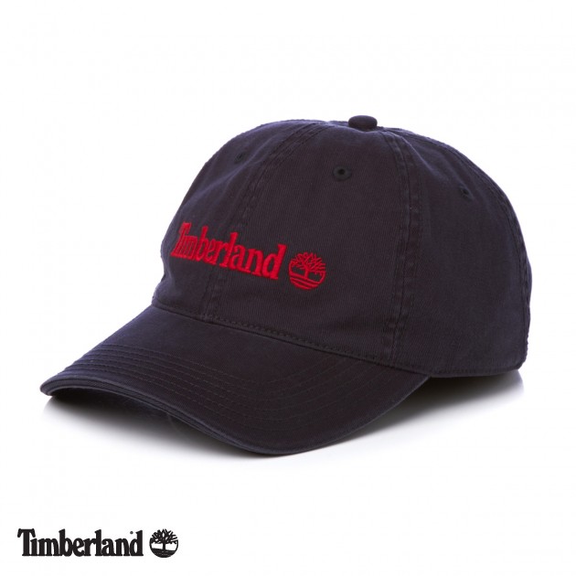 Timberland Mens Timberland Ek Baseball Cap - Dark Navy