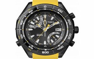 Timex Intelligent Quartz Mens Black Yellow