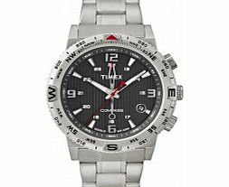 Timex Intelligent Quartz Mens Compass Silver