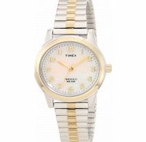 Timex Ladies Two Tone Dress Expander Watch