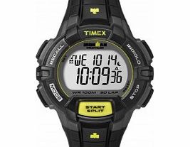 Timex Mens Ironman Black Resin Strap Watch